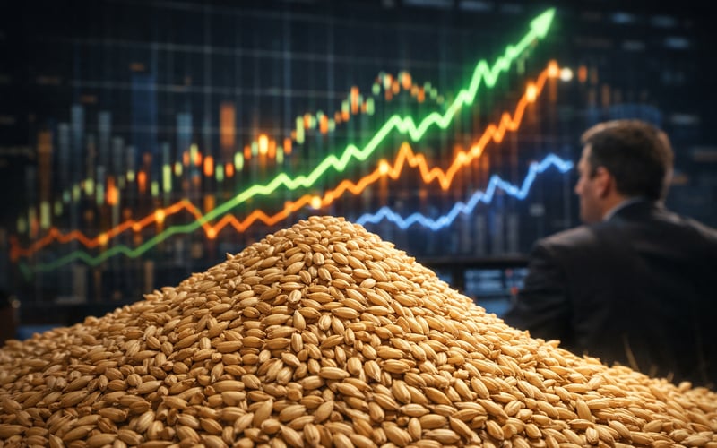 Oat Market Tracks Wheat Rally as Acreage Shock Lifts CBOT Complex