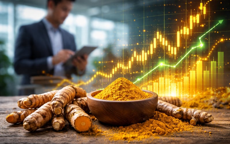 Turmeric edges higher as Indian mandis firm on tight selling