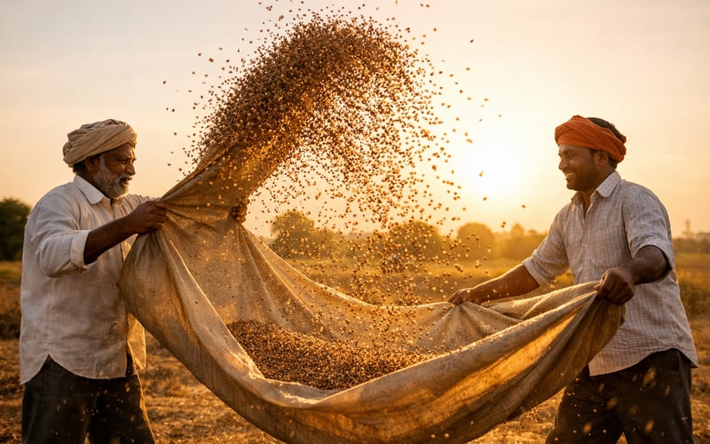 Lentils Market: Gujarat Tur Sowing Shock Meets Soft Global Prices