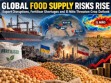 Severe Drought Tightens Global Crop Yields and Export Capacity, Lifting Price Risk