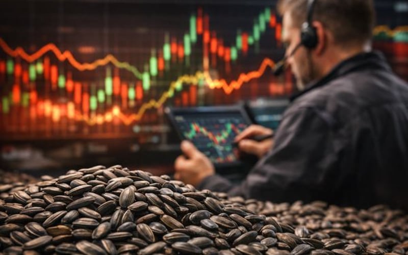 البذور الشمسية الأرجنتينية: توسيع المساحات، المخزونات الضيقة وهوامش سحق قوية