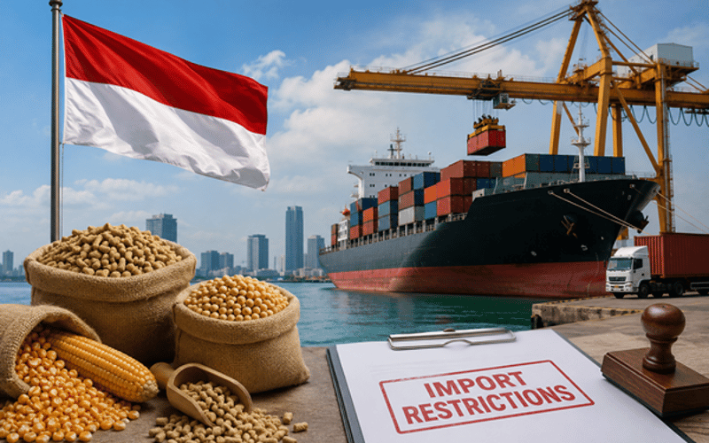 Indonesia Tightens Feed Import Rules, Reshaping Asia-Pacific Trade Flows