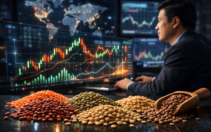 Lentilles chinoises : petit créneau en forte croissance avec des prix FOB fermes