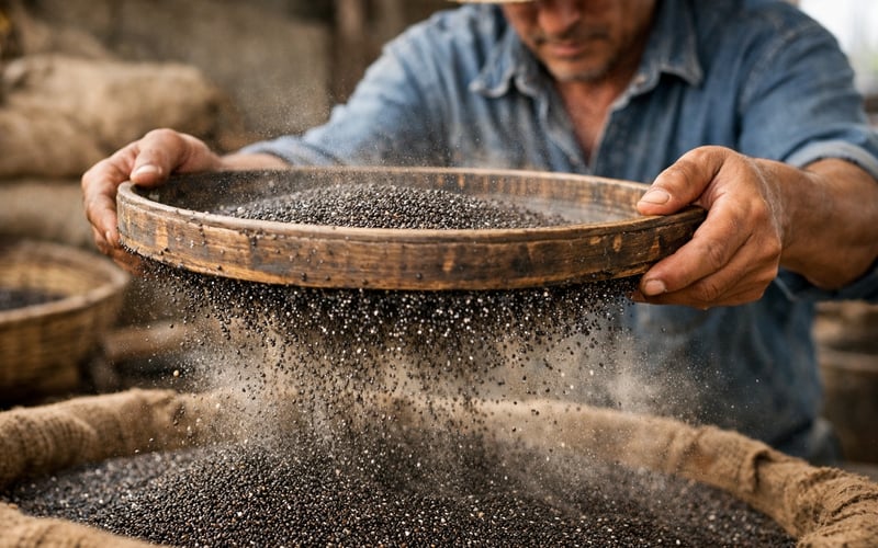 Chia Seeds Stable but Firm: Paraguay–Uganda Spread Holds in EU Port