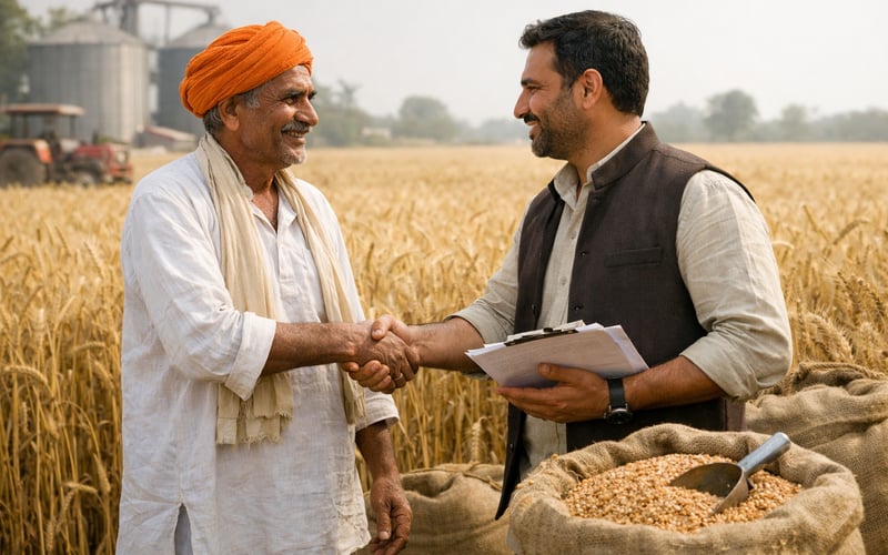 India’s Heavy Wheat Buying Calms Global Market Nerves