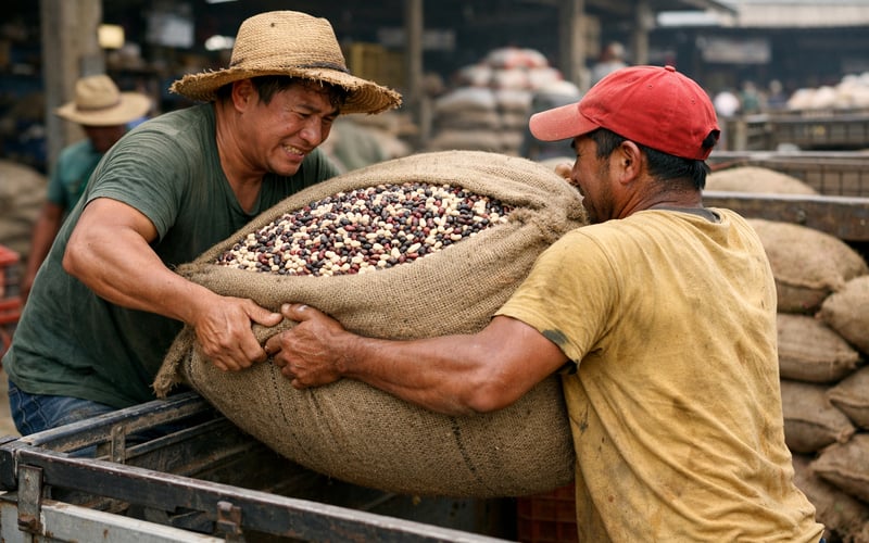 Beans Market Edges Mixed as Chinese FOBs Firm and Brazil Softens