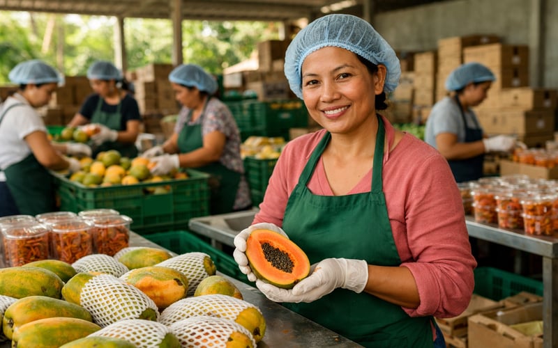Dried papaya prices edge higher as Thailand and Vietnam face mixed weather risks