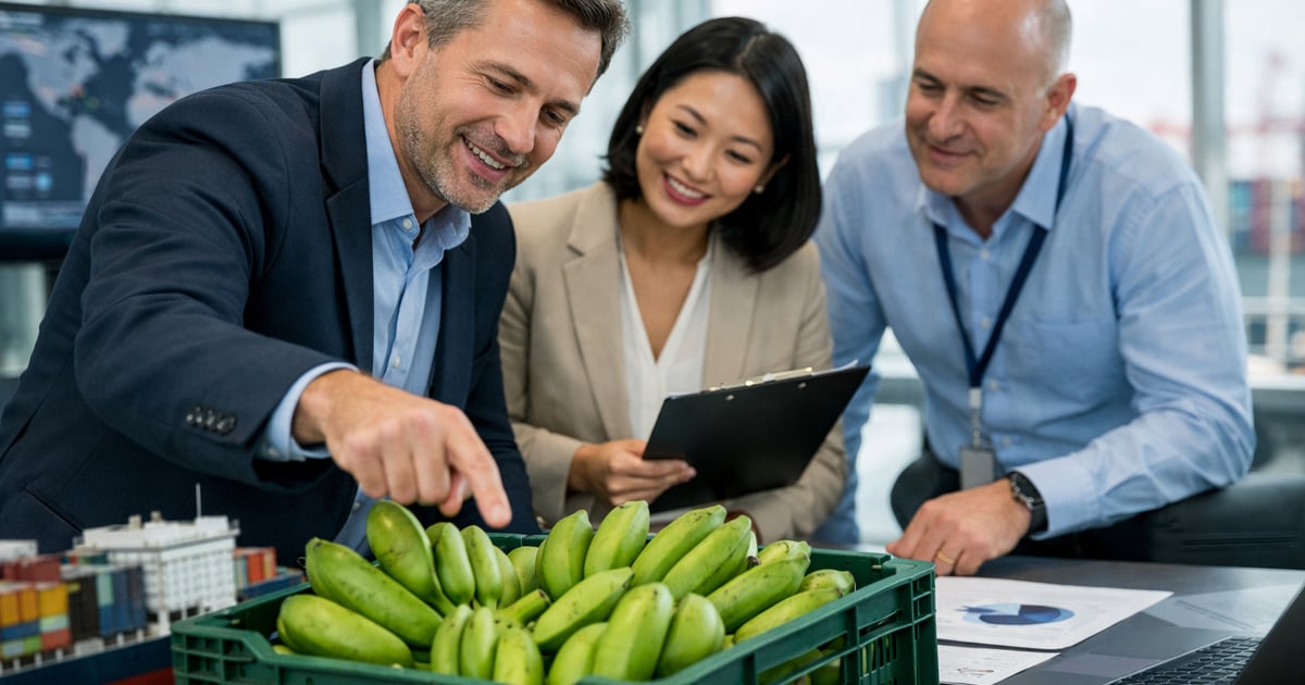 Banana Exporters Secure Deals to Ship Saba to Hong Kong and New Zealand