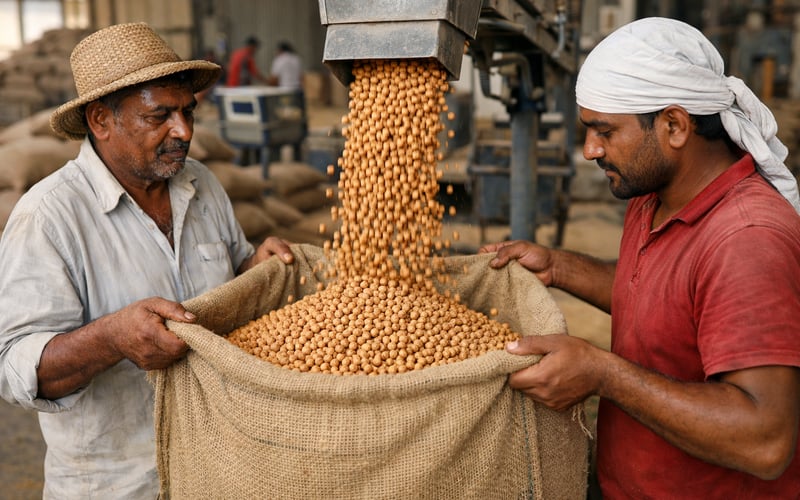 Chickpea Prices Under Mild Pressure as Indian Imports Surge
