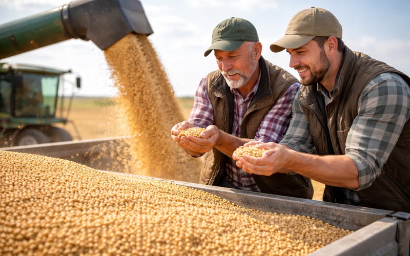 Soybean Complex Firms as Futures Stabilise and Chinese FOB Values Edge Higher