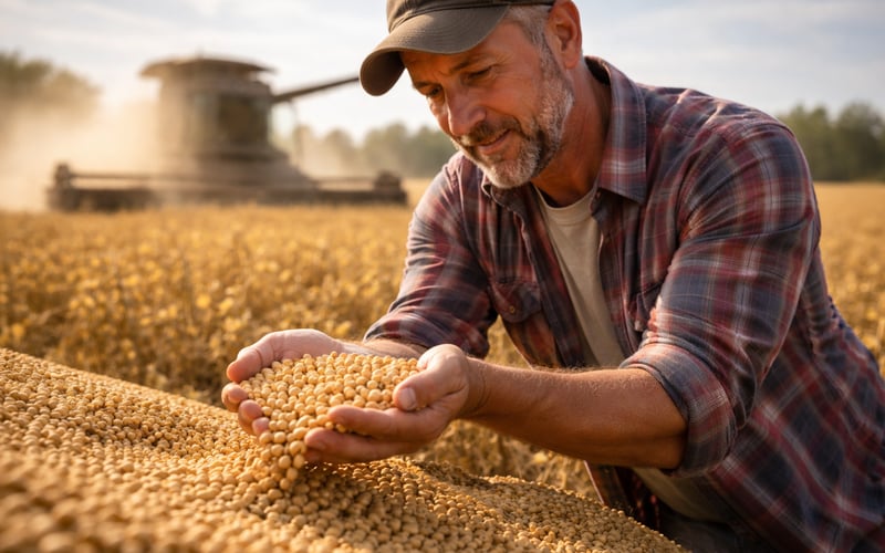 China’s Buying Spree Lifts Soybeans as Oilseeds Track Crude Higher