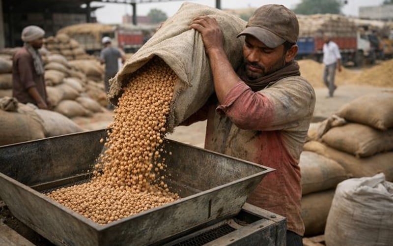 ऑस्ट्रेलियाई चना उत्पादन में गिरावट से मजबूत भारतीय चना बाजार की उम्मीद