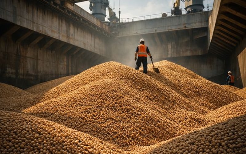 سوق الحمص يجد قاعدة مع دعم شراء الدولة الهندية وتراجع الطلب