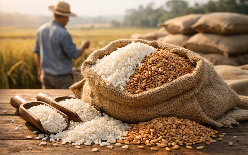 Rice Market Steady but Weather and Policy Keep Risk Premium Alive