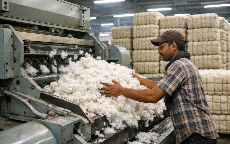 India’s Cotton Acreage Shock: Northern Pullback, Later Recovery