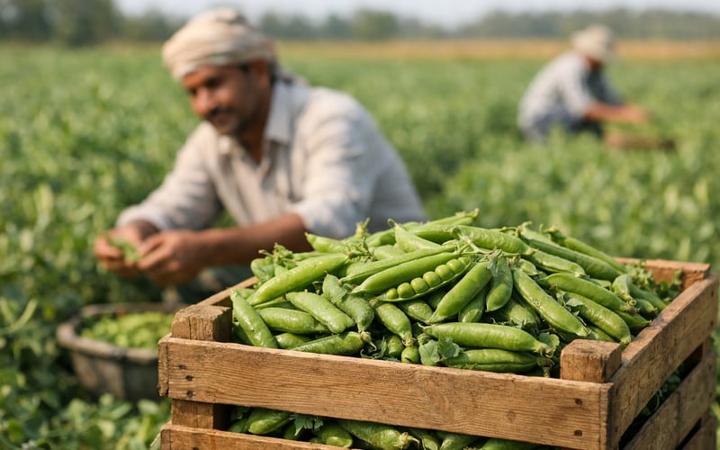 Pea Market Firms on Indian Demand While European Prices Hold Steady