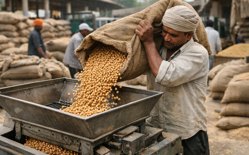 Chickpea Market Balances Bigger Indian Crop with Costly Imports
