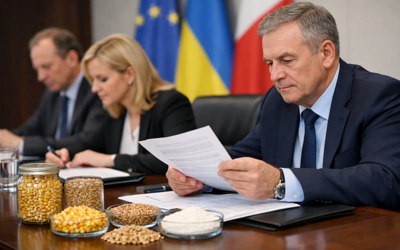 EU Tightens Tariffs on Russian and Belarusian Grain as New EU–Ukraine Trade Terms Reshape Corn Flows to Poland