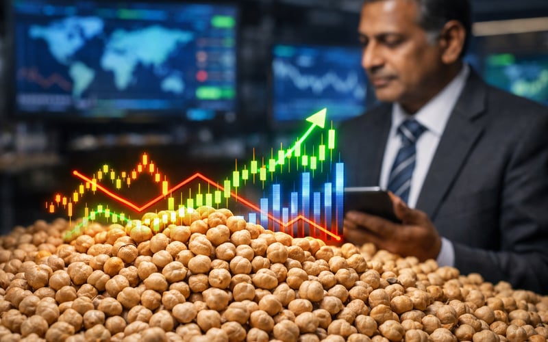 Chickpeas: Firm Indian Market as Costly Imports Cap Downside