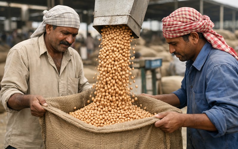 Government Buying and Tight Supplies Keep Indian Chickpea Prices Firm