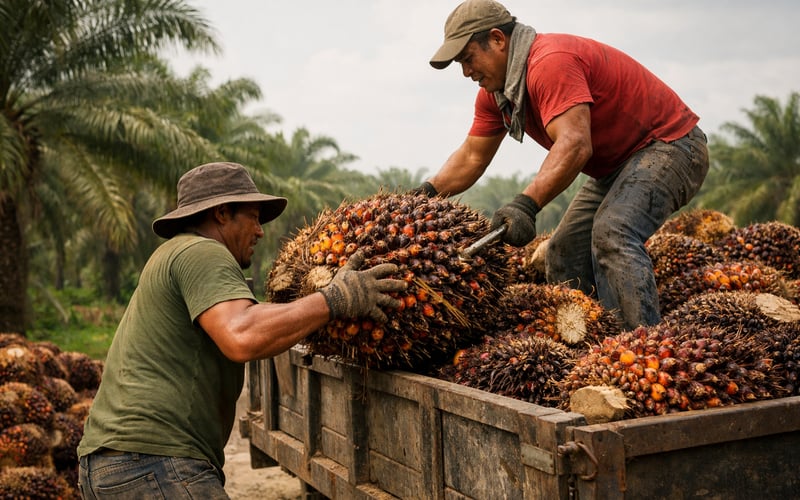 Palm Oil Futures Rebound as Biodiesel Demand and Weather Risks Tighten Outlook
