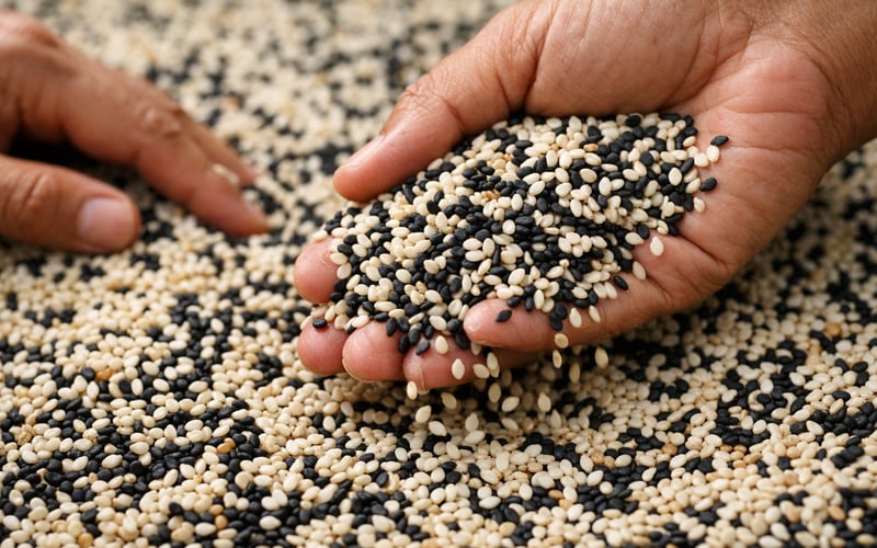 Sesame Prices Edge Higher as India’s Weak Monsoon Meets Firm Egyptian Offers