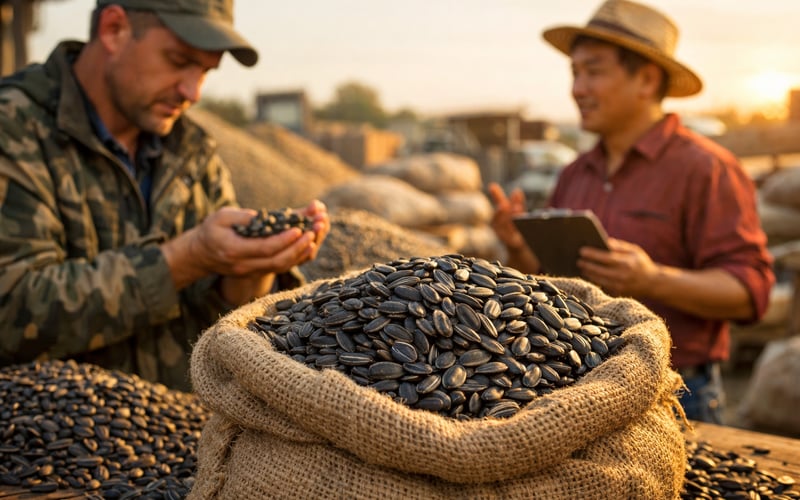 Sunflower Seed Markets Split: Ukraine Holds Firm While China Eases