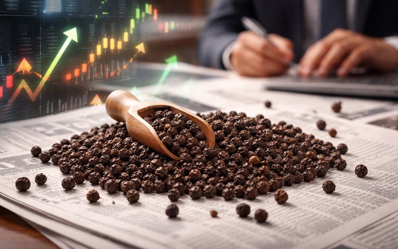 Asian Pepper Prices Steady as Vietnam Ships More, India Holds a Premium