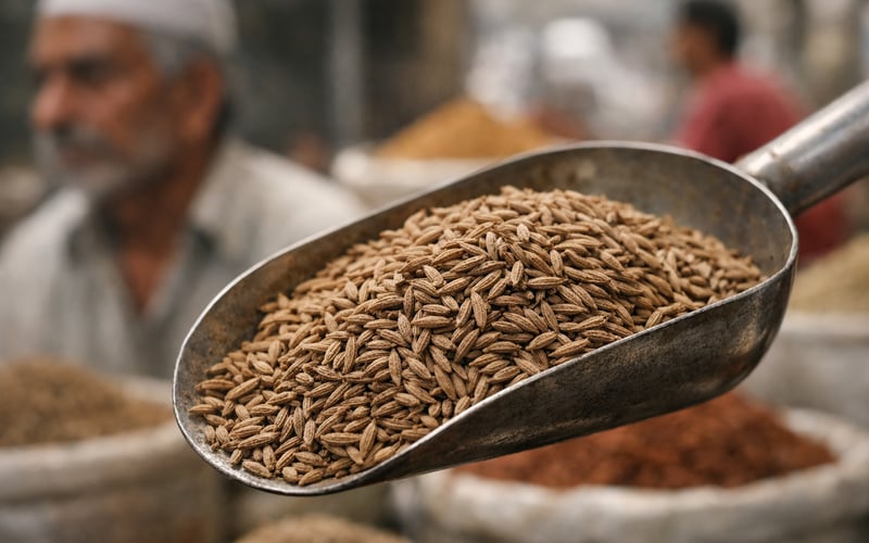 Cumin Under Pressure as China Steps Back and West Asia Stays Uncertain