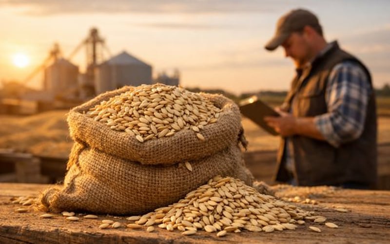 Los futuros de avena se estabilizan a medida que persisten los riesgos climáticos y la demanda se mantiene débil