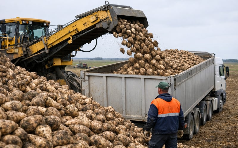 Remolacha azucarera en CZ y LT: precios spot estables pero señales de rendimiento más débiles