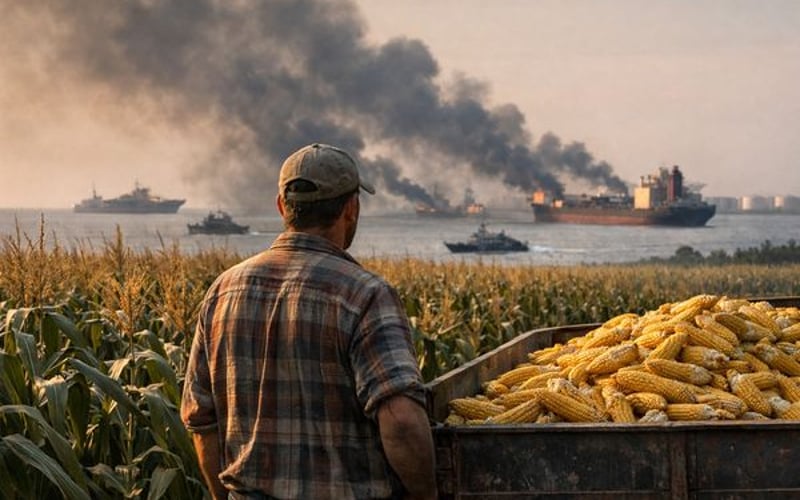 Le marché du maïs secoué alors que le blocus de Hormuz comprime l'approvisionnement en aliments dans le Golfe