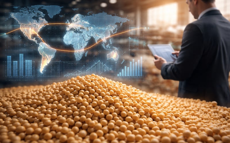 Arjantin ve Brezilya İhracat Fiyatlarını Düşürürken Hint Soya Küspesi Sıkıştı