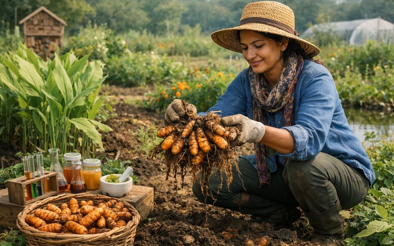 Indian Turmeric Steadies Near Highs as Nizamabad Spot Firms