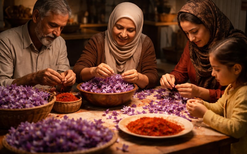 Saffron edges higher on tight offers ahead of new-crop arrivals