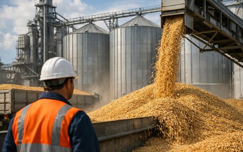 Los futuros de avena bajan mientras los precios de avena forrajera del Mar Negro se mantienen estables