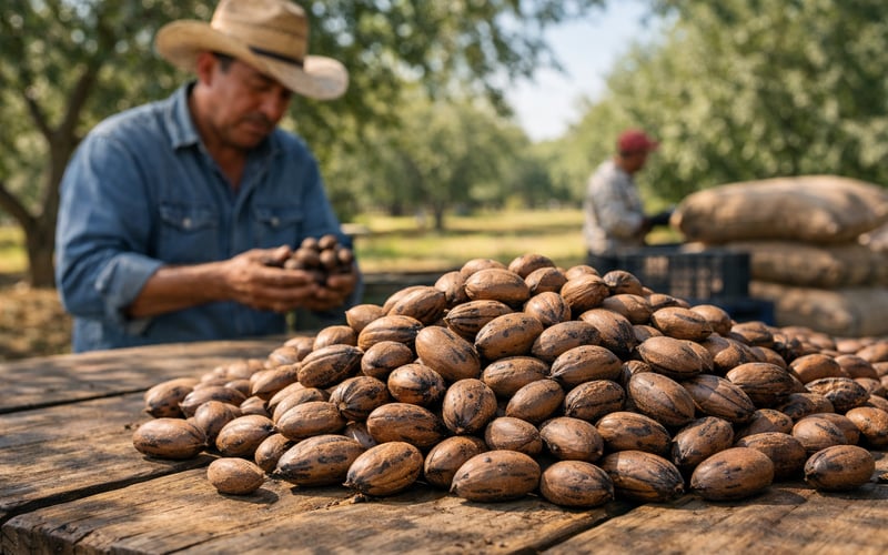 Mexican Pecan Market Holds Firm as Export Demand Slowly Recovers
