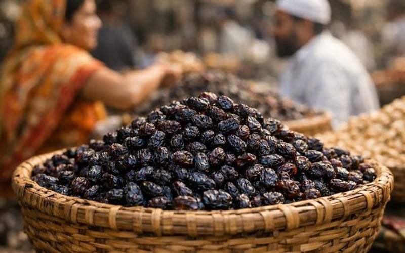 El mercado de pasas se suaviza a medida que la demanda india se enfría y las compras del Golfo se estancan
