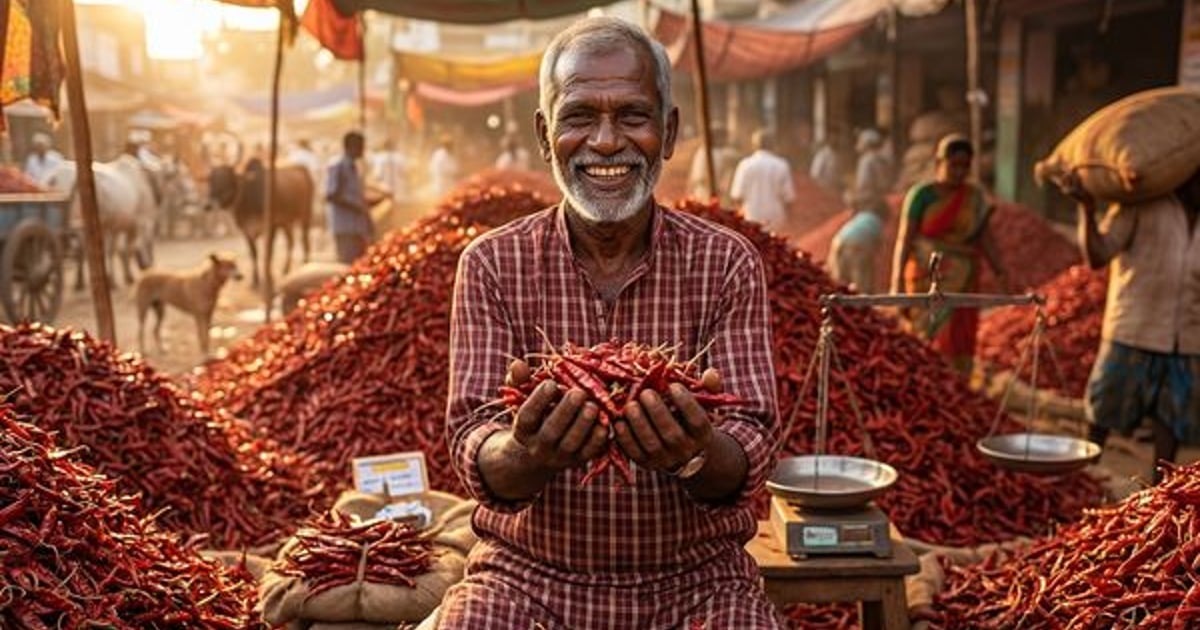 Indian chilli market tight as production drops and domestic demand ...