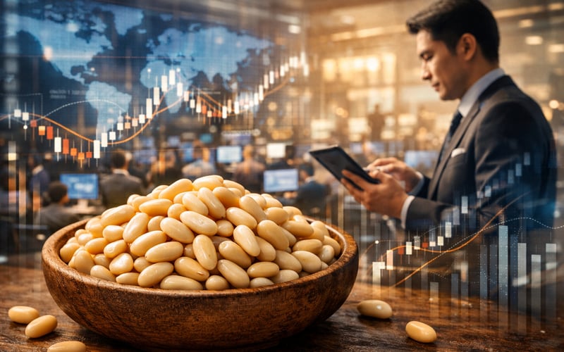 China Pine Nut FOB Prices Edge Higher as Global Supply Tightens