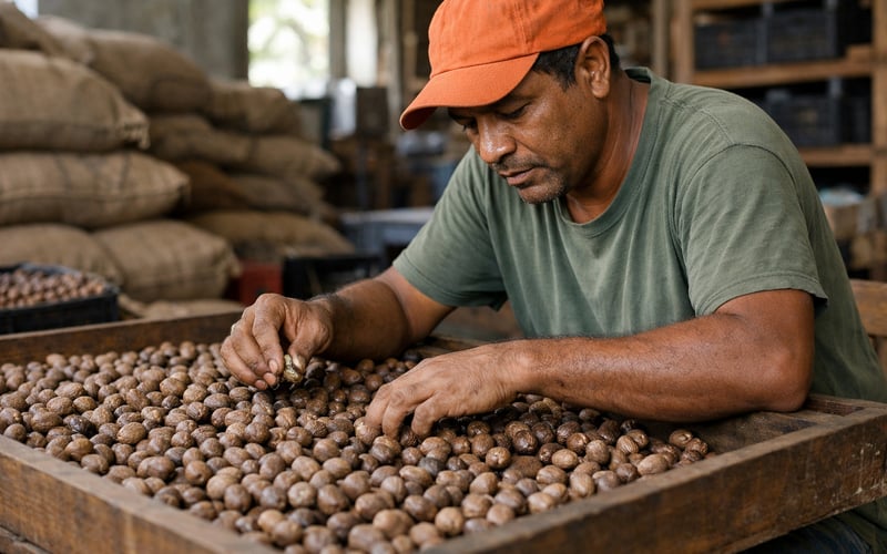 Indian Nutmeg FOB Prices Flat But Firm as Monsoon Uncertainty Builds