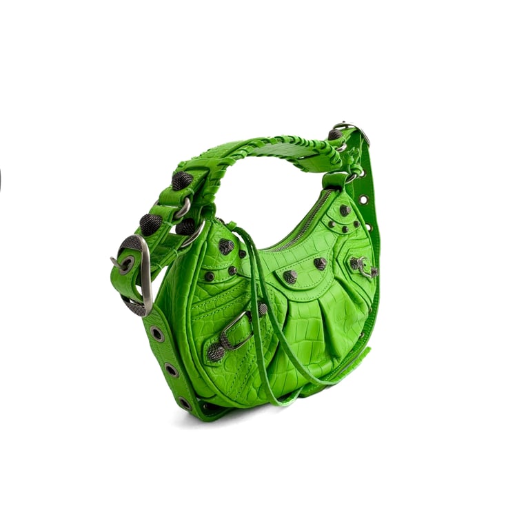 Balenciaga Le Cagole XS Shoulder Bag in Green - IMG_3007.jpg