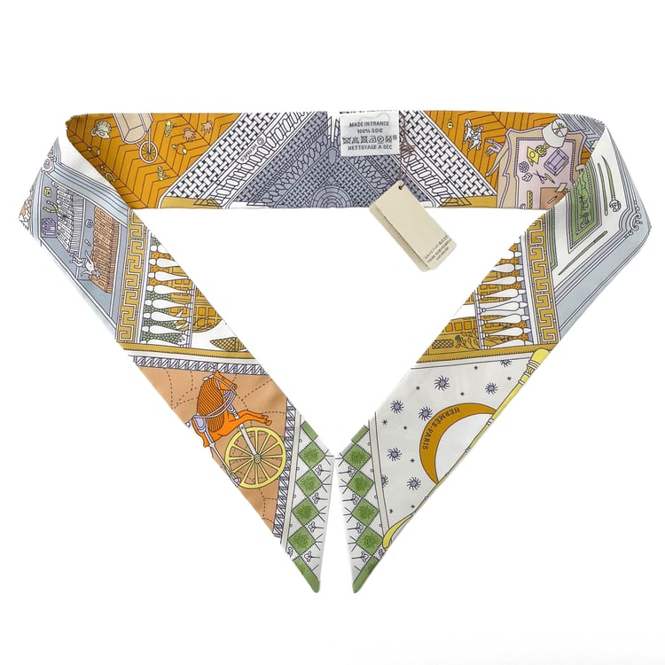 Hermès Hermès Twilly Scarf Moon