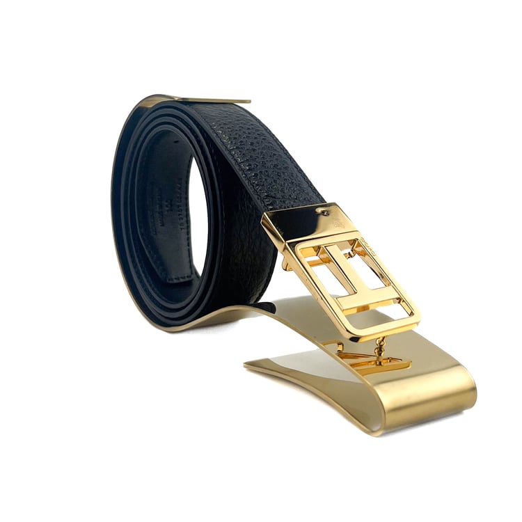 Tom Ford Tom Ford Reversible T Buckle Leather Belt