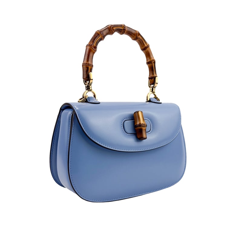 Gucci Bamboo 1947 Small Top Handle Bag in Blue - IMG_0301.jpg