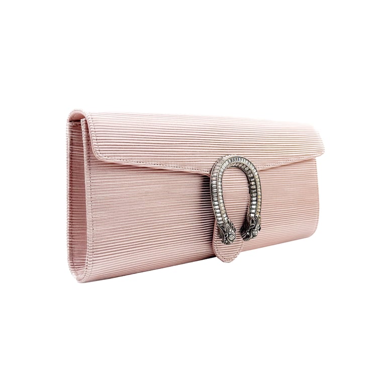 Gucci Dionysus Mini Pink Satin Clutch Bag - IMG_9917 2.jpg