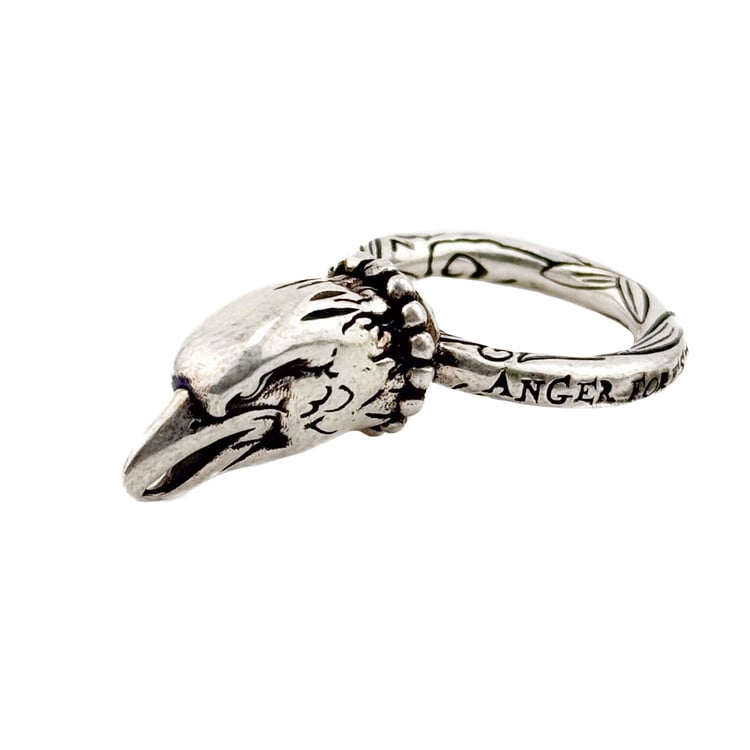 Engraved Silver Ring with Eagle Head - IMG_7207.jpg