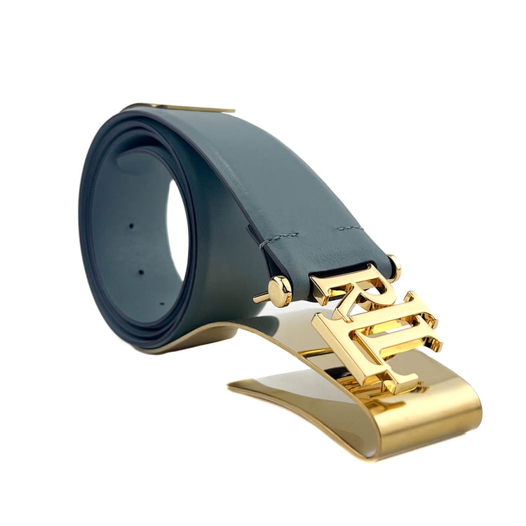 Ralph Lauren Lauren Ralph Lauren RLL Logo Leather Belt