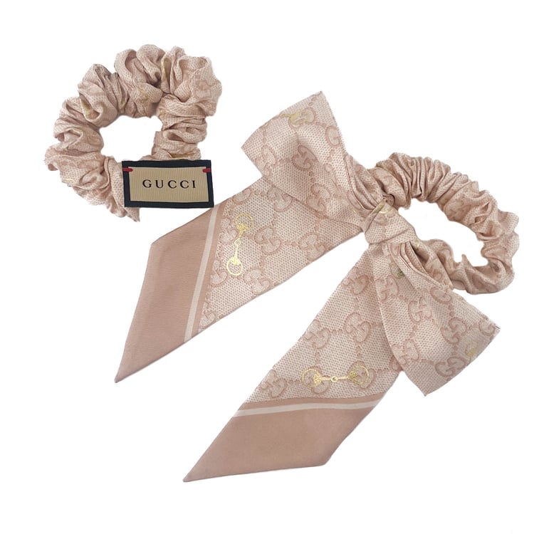 Gucci Gucci Set of GG Silk Hair Scrunchies