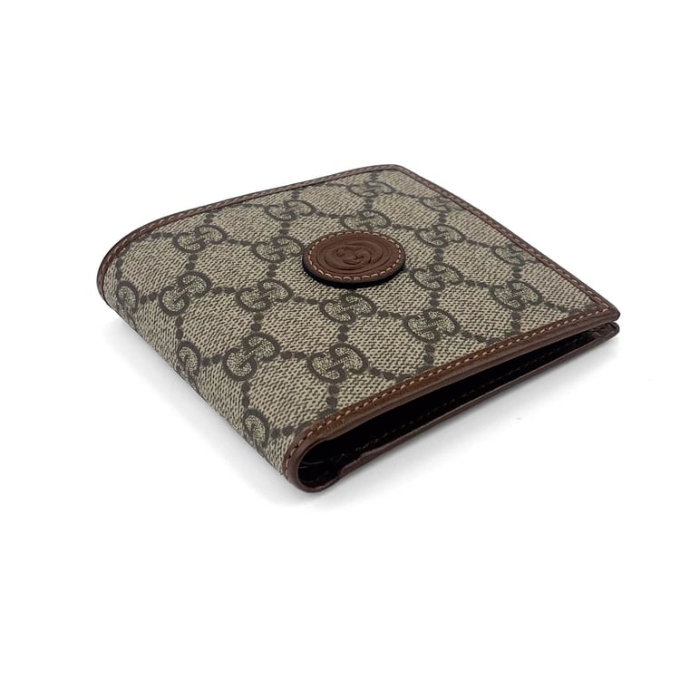 Gucci Gucci Bifold Wallet in GG Canvas